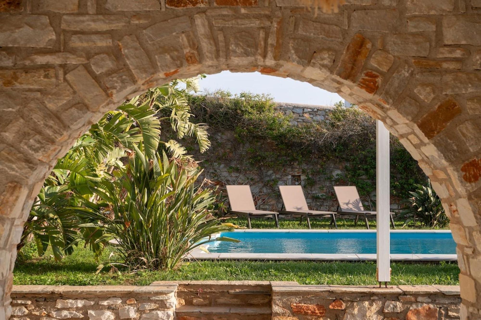 Villa Franca Ideal For Wedding Parties Páros Exterior foto