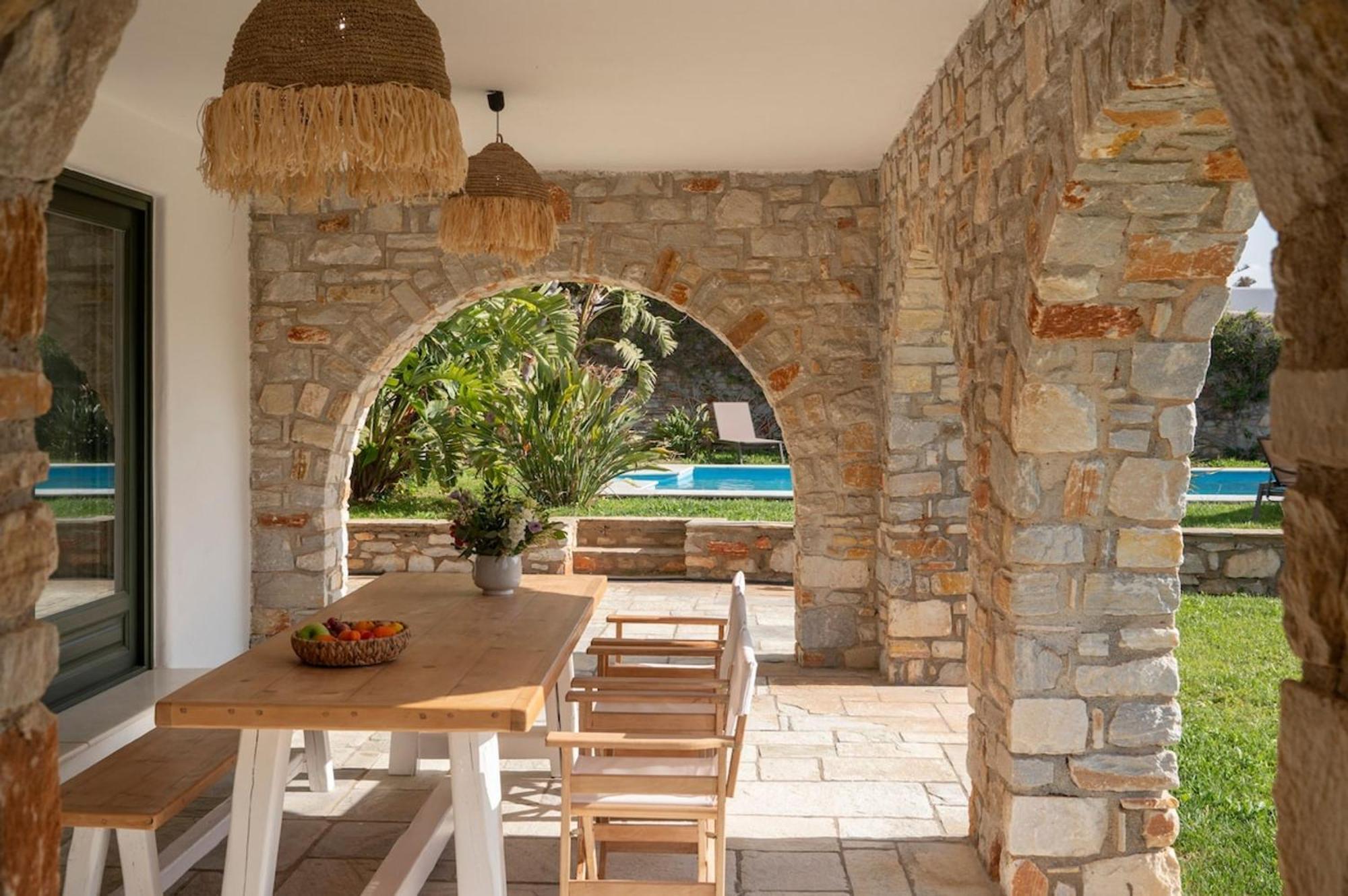 Villa Franca Ideal For Wedding Parties Páros Exterior foto